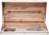 Biscottini-Credenza-cucina-in-legno-massello-di-tiglio-finitura-bianca-anticata-L130xPR60xH115-cm.-Made-in-Italy