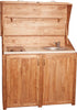 Biscottini-Credenza-cucina-in-legno-massello-di-tiglio-finitura-naturale-L130xPR60xH115-cm.-Made-in-Italy