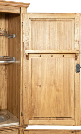 Biscottini-CREDENZA-CUCINA-IN-LEGNO-MASSELLO-DI-TIGLIO-FINITURA-NATURALE-L130XPR60XH115-CM.-MADE-IN-ITALY
