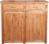 Biscottini-Credenza-cucina-in-legno-massello-di-tiglio-finitura-naturale-L130xPR60xH115-cm.-Made-in-Italy