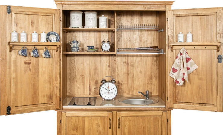 Biscottini-CREDENZA-CUCINA-IN-LEGNO-MASSELLO-DI-TIGLIO-FINITURA-NATURALE-L130XPR60XH115-CM.-MADE-IN-ITALY