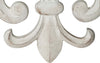 Biscottini-Decoro-a-forma-di-giglio-in-legno-finitura-bianco-anticato-L63xPR6xH48-cm-Made-in-Italy
