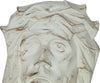 Biscottini-DECORO-DA-PARETE-VOLTO-CRISTO-FINITURA-BIANCO-ANTICATO-MADE-IN-ITALY