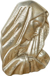 Biscottini-DECORO-DA-PARETE-VOLTO-MADONNA-FINITURA-ARGENTO-MADE-IN-ITALY