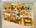 Biscottini-Dipinto-a-mano-olio-su-tela-con-cornice-in-legno-finitura-foglia-argento-RISTORANTE-140