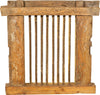 Biscottini-Finestra-finestrina-grata-in-legno-massello-e-in-ferro-antica-e-vecchia-medievale-con-telaio-da-interno-o-da-esterno