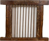Biscottini-Finestra-finestrina-grata-in-legno-massello-e-in-ferro-antica-e-vecchia-medievale-con-telaio-da-interno-o-da-esterno