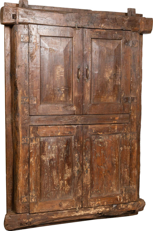 Biscottini-Finestra-finestrina-grata-porta-in-legno-massello-e-in-ferro-antica-e-vecchia-con-telaio-da-interno-o-da-esterno