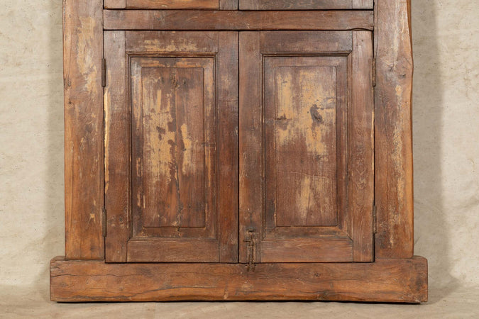 Biscottini-Finestra-finestrina-grata-porta-in-legno-massello-e-in-ferro-antica-e-vecchia-con-telaio-da-interno-o-da-esterno