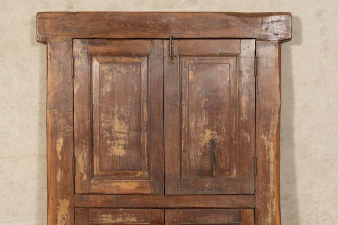Biscottini-Finestra-finestrina-grata-porta-in-legno-massello-e-in-ferro-antica-e-vecchia-con-telaio-da-interno-o-da-esterno