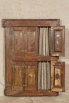 Biscottini-Finestra-finestrina-grata-porta-in-legno-massello-e-in-ferro-antica-e-vecchia-con-telaio-da-interno-o-da-esterno