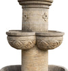 Biscottini-Fontana-con-8-Vasche-in-Pietra,-L90xPR90xH160-cm