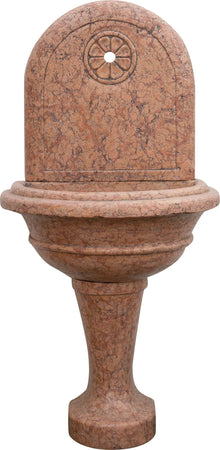 Biscottini-Fontana-da-terra-in-marmo-rosso-di-Verona-Made-in-Italy