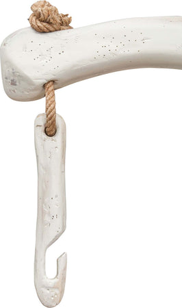 Biscottini-Giogo-lampadario-in-massello-di-tiglio-bianca-anticata-con-paralume-ondulato-Made-in-Italy