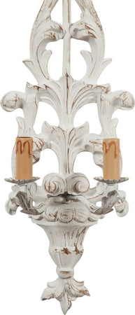 Biscottini-Lampada-Applique-Shabby-in-legno-e-ferro-finitura-bianco-anticato-Made-In-Italy