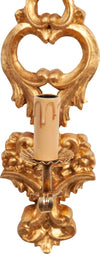 Biscottini-Lampada-Applique-Shabby-in-legno-e-ferro-finitura-foglia-oro-anticato-Made-In-Italy