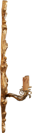 Biscottini-Lampada-Applique-Shabby-in-legno-e-ferro-finitura-foglia-oro-anticato-Made-In-Italy