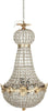 Biscottini-Lampadario-in-fusione-di-ottone-e-gemme-in-cristallo