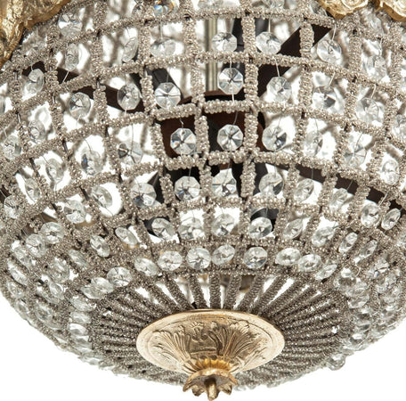 Biscottini-Lampadario-in-fusione-di-ottone-e-gemme-in-cristallo