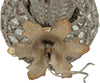 Biscottini-Lampadario-in-fusione-di-ottone-e-gemme-in-cristallo