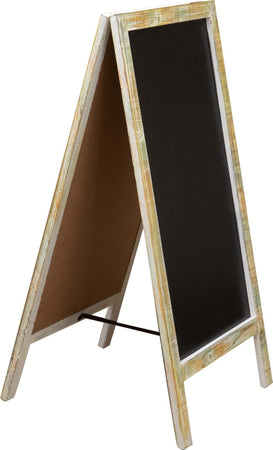 Biscottini-LAVAGNA-DA-TERRA-BIFACCIALE-CON-CORNICE-IN-LEGNO-L50XPR4,5XH100-CM