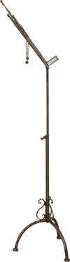 Biscottini-Leggio-da-terra-in-ferro-battuto-pieno-finitura-ruggine-anticata-L46xPR32xH139-cm