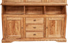 Biscottini-Libreria-Country-in-legno-massello-di-tiglio-finitura-naturale-L172xPR50xH226-cm.-Made-in-Italy