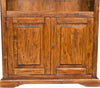 Biscottini-Libreria-in-legno-massello-di-tiglio-finitura-noce-L108xPR38xH211-cm.-Made-in-Italy