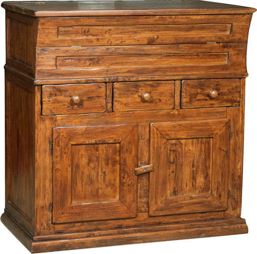 Biscottini-Madia-in-legno-massello-di-tiglio-finitura-noce-L100xPR55xH101-cm.-Made-in-Italy