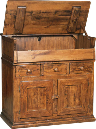 Biscottini-Madia-in-legno-massello-di-tiglio-finitura-noce-L100xPR55xH101-cm.-Made-in-Italy