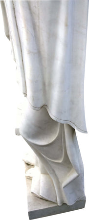 Biscottini-Madonna-di-Lourdes-in-marmo-L62xPR45xH215-cm