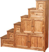Biscottini-Mobile-cassettiera-a-scala-Country-in-legno-massello-di-tiglio-finitura-naturale---D-Made-in-Italy