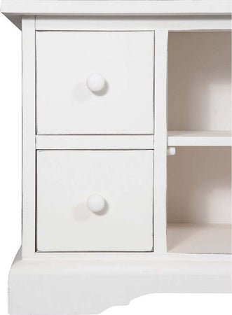 Biscottini-Mobile-porta-Tv-Country-in-legno-massello-di-tiglio-finitura-bianca-anticata-L129xPR40xH60-cm.-Made-in-Italy