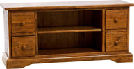 Biscottini-Mobile-porta-Tv-Country-in-legno-massello-di-tiglio-finitura-noce-L129xPR40xH60-cm.-Made-in-Italy