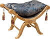 Biscottini-Panchetta-stile-francese-Luigi-XVI-in-legno-massello-di-faggio