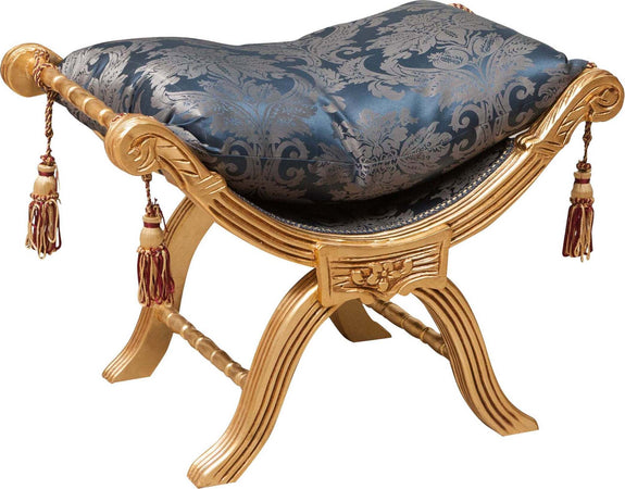 Biscottini-Panchetta-stile-francese-Luigi-XVI-in-legno-massello-di-faggio