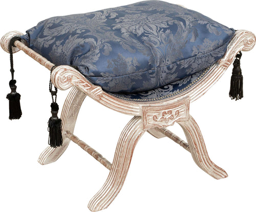 Biscottini-Panchetta-stile-francese-Luigi-XVI-in-legno-massello-di-faggio