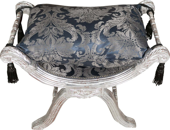 Biscottini-PANCHETTA-STILE-FRANCESE-LUIGI-XVI-IN-LEGNO-MASSELLO-DI-FAGGIO