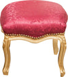 Biscottini-Panchetto-poggiapiedi-stile-francese-Luigi-XVI-in-legno-massello-di-faggio