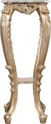 Biscottini-PANCHETTO-PORTAVASO-IN-FINITURA-FOGLIA-ARGENTO-ANTICATO-MADE-IN-ITALY