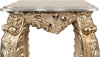Biscottini-PANCHETTO-PORTAVASO-IN-FINITURA-FOGLIA-ARGENTO-ANTICATO-MADE-IN-ITALY