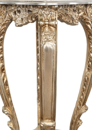 Biscottini-PANCHETTO-PORTAVASO-IN-FINITURA-FOGLIA-ARGENTO-ANTICATO-MADE-IN-ITALY