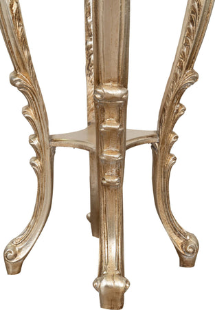Biscottini-PANCHETTO-PORTAVASO-IN-FINITURA-FOGLIA-ARGENTO-ANTICATO-MADE-IN-ITALY