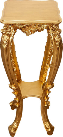 Biscottini-PANCHETTO-PORTAVASO-IN-FINITURA-FOGLIA-FOGLIA-ORO-ANTICATO-ANTICATO-MADE-IN-ITALY