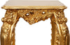 Biscottini-PANCHETTO-PORTAVASO-IN-FINITURA-FOGLIA-FOGLIA-ORO-ANTICATO-ANTICATO-MADE-IN-ITALY