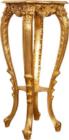 Biscottini-PANCHETTO-PORTAVASO-IN-FINITURA-FOGLIA-FOGLIA-ORO-ANTICATO-ANTICATO-MADE-IN-ITALY