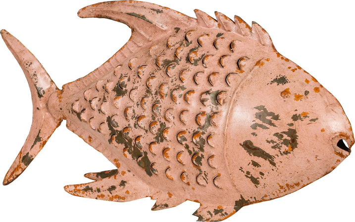 Biscottini-Pesce-porta-candela-in-ferro-dipinto-a-mano