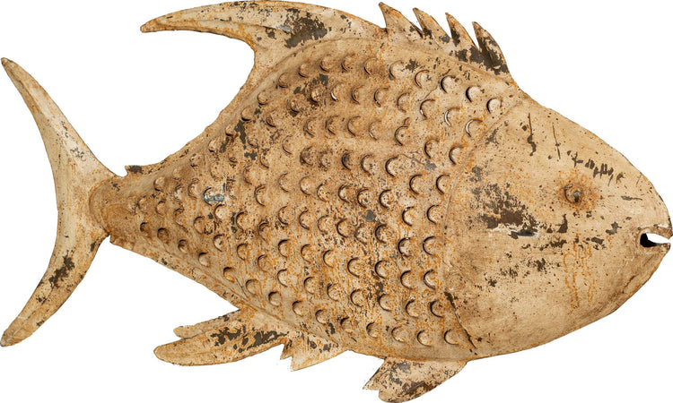 Biscottini-Pesce-porta-candela-in-ferro-dipinto-a-mano