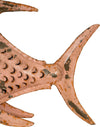 Biscottini-Pesce-porta-candela-in-ferro-dipinto-a-mano