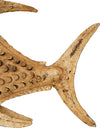Biscottini-Pesce-porta-candela-in-ferro-dipinto-a-mano